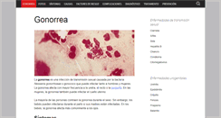 Desktop Screenshot of gonorrea.info