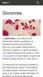 Mobile Screenshot of gonorrea.info